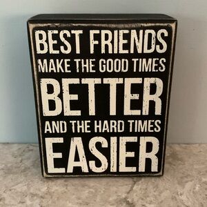 Primitives by Kathy wooden sign